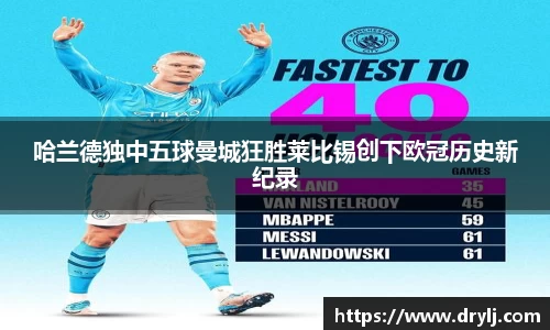 哈兰德独中五球曼城狂胜莱比锡创下欧冠历史新纪录