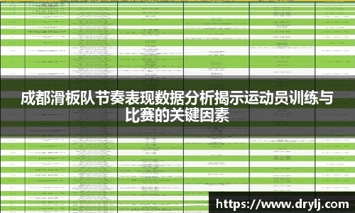 成都滑板队节奏表现数据分析揭示运动员训练与比赛的关键因素