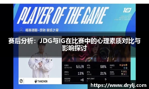 赛后分析：JDG与IG在比赛中的心理素质对比与影响探讨